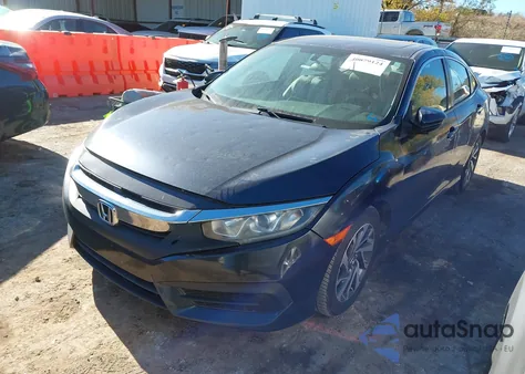 2017 Honda Civic Ex from USA, damaged, VIN 19XFC2F74HE229611